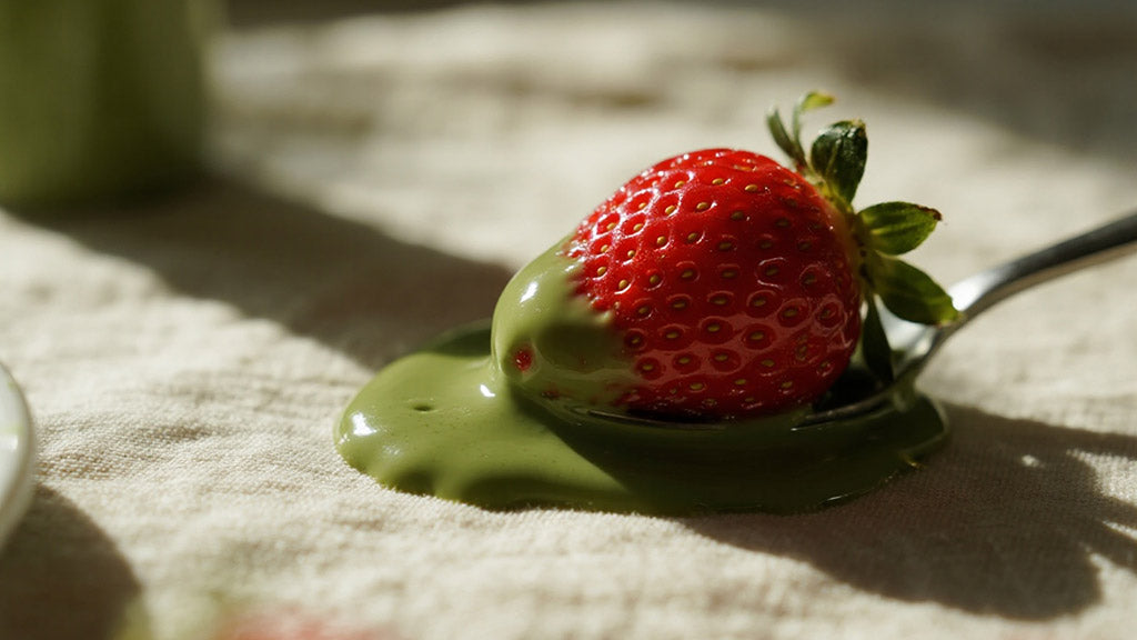 A Simple Breakfast with Matcha Spread